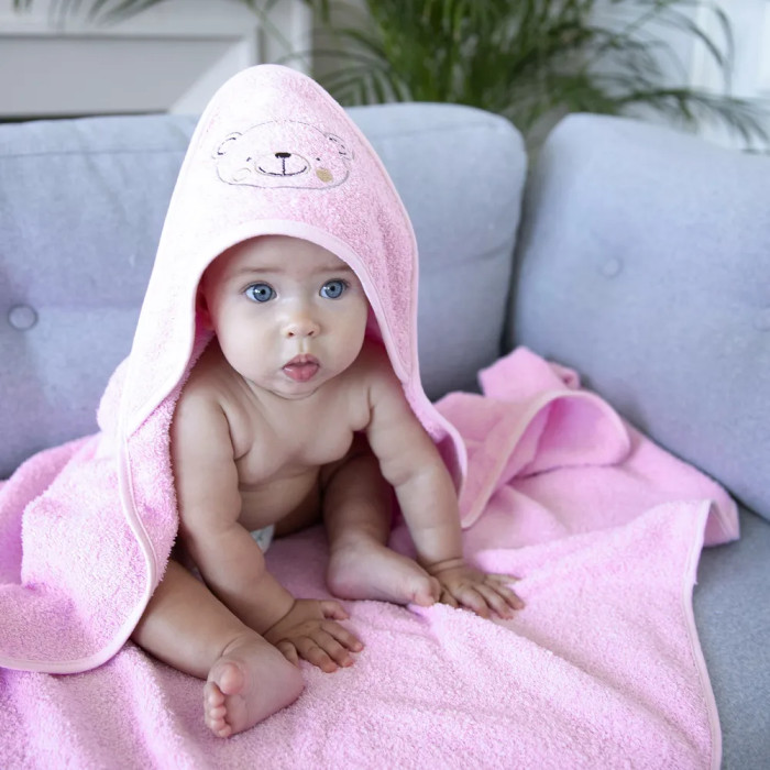 Полотенца Baby Nice (ОТК) Комплект для купания махровый (3 предмета)