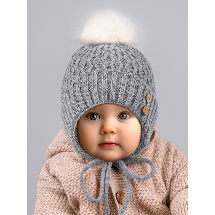 Шапки, варежки и шарфы AmaroBaby Шапочка утепленная Pure Love Wool