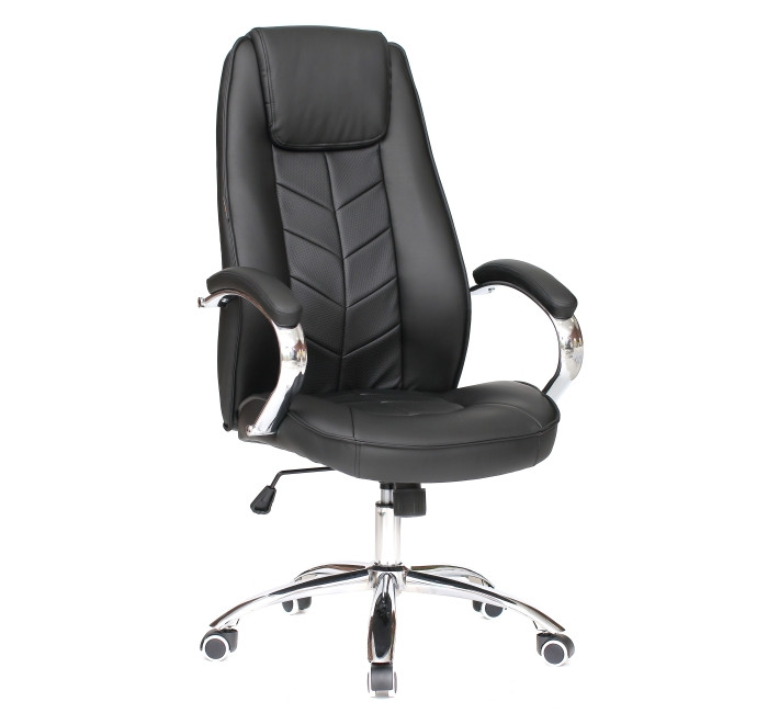 Меб-фф Компьютерное кресло MF-369-1 кресло офисное brabix fit ex 514 с подголовником хром черное 531949