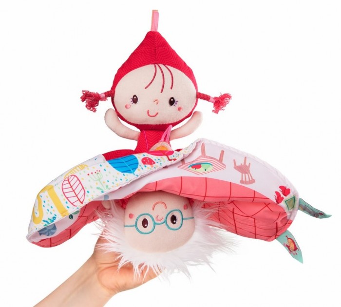 фото Мягкая игрушка lilliputiens двусторонняя красная шапочка