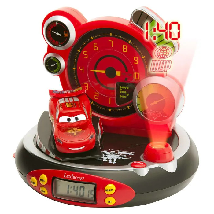 Часы Lexibook будильник-проектор Тачки набор venom часы будильник фигурка