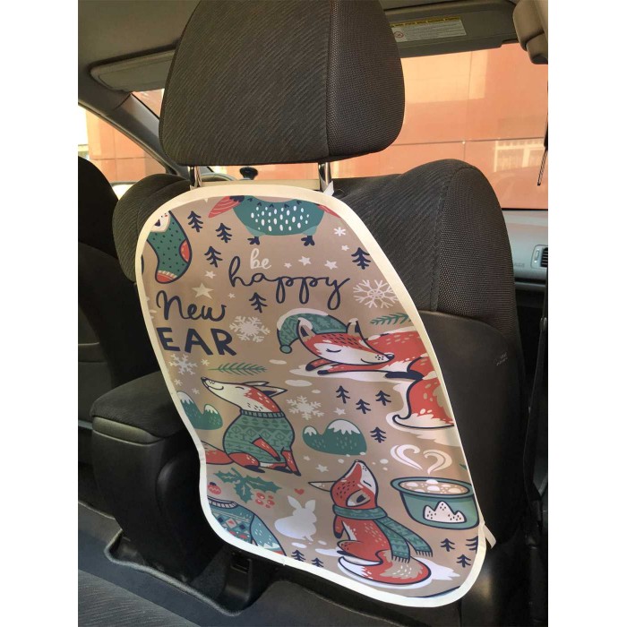 JoyArty Защитная накидка на спинку автомобильного сидения Лиса Алиса