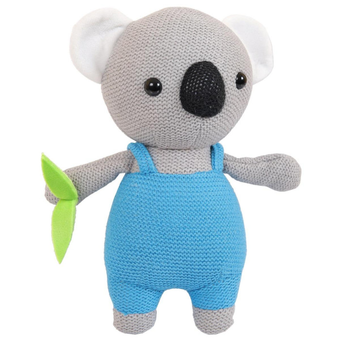 Мягкая игрушка ABtoys Knitted Коала вязаная 21 см мягкая игрушка abtoys knitted коала вязаная 21 см