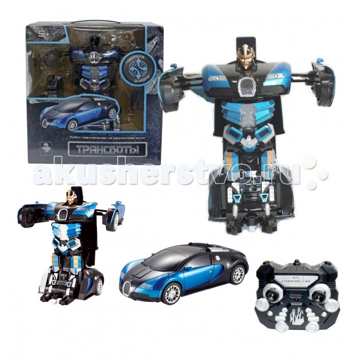 

1 Toy Робот-трансформер Спортивная машина на р/у, Робот-трансформер Спортивная машина на р/у