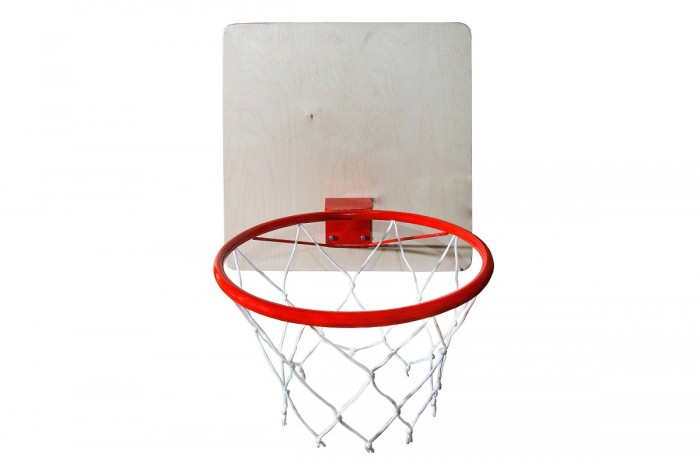 КМС Кольцо баскетбольное с сеткой d 38 см баскетбольное кольцо с мячом