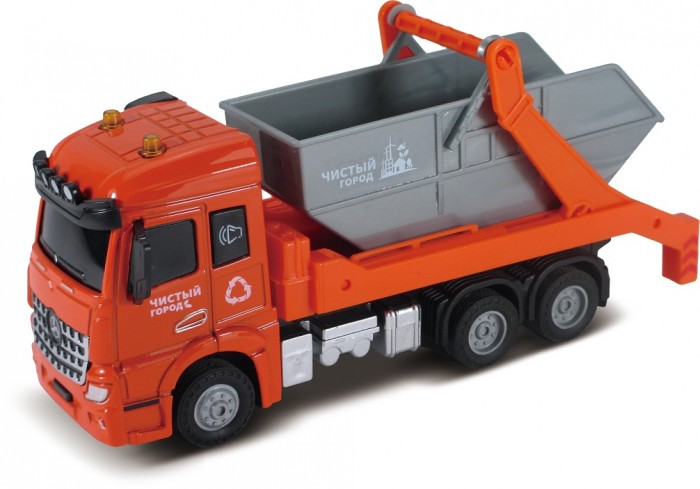 

Funky Toys Машина инерционная Мусоровоз Die-cast FT61083, Машина инерционная Мусоровоз Die-cast FT61083