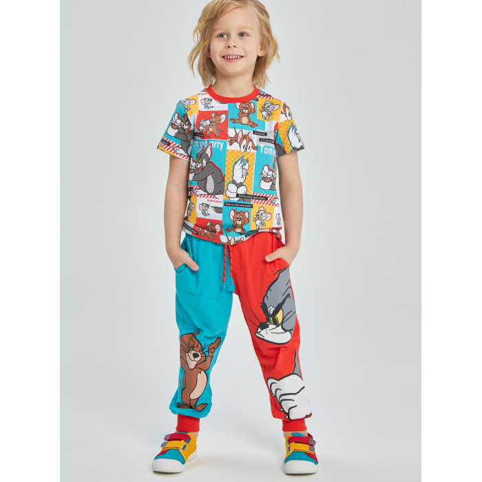 Комплекты детской одежды Playtoday Комплект для мальчиков Best friend kids boys (футболка, брюки) 12332083