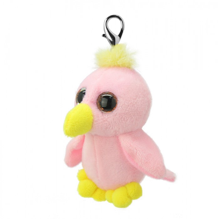 фото Мягкая игрушка orbys брелок попугай 8 см
