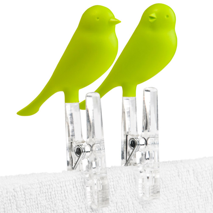 Qualy Прищепки Sparrow 4 шт. - Акушерство.Ru