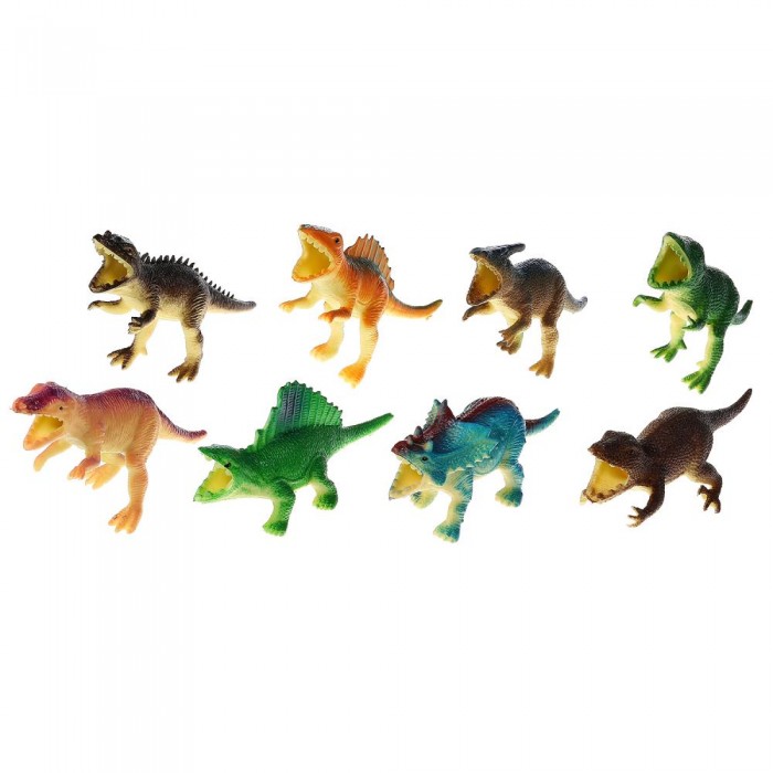 Игровые фигурки Играем вместе Набор из 8-и динозавров 10 см цена и фото