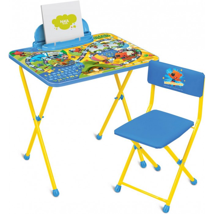 Детские столы и стулья Ника Детский комплект мебели МиМиМишки c игрой