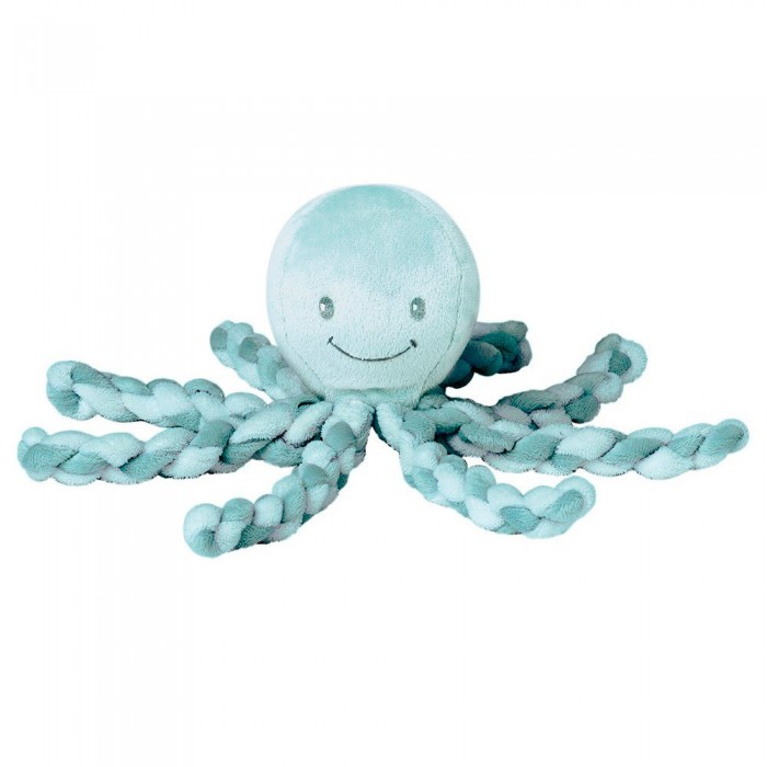 цена Мягкие игрушки Nattou Soft toy Lapidou Octopus Осьминог 23 см