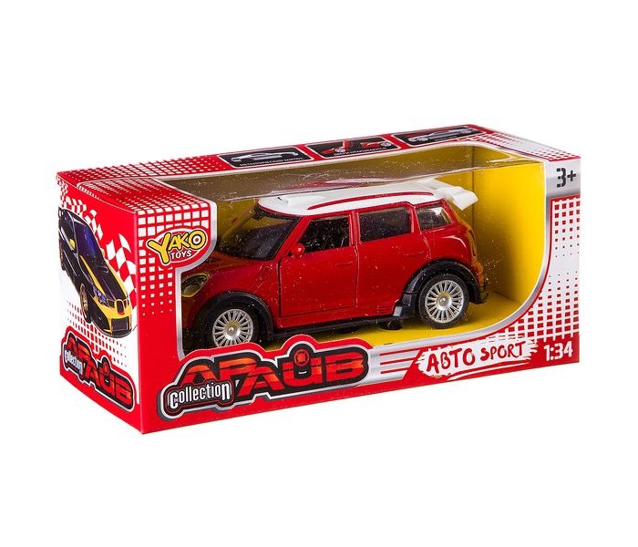 

Yako Драйв Collection Авто Sport Машина инерционная 1:34, Драйв Collection Авто Sport Машина инерционная 1:34