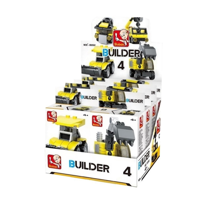 

Конструктор Sluban Builder Строительная техника, Builder Строительная техника