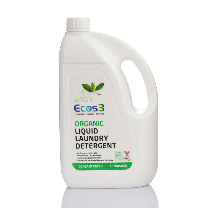Ecos3 Органическое жидкое средство для стирки белья 2500 мл