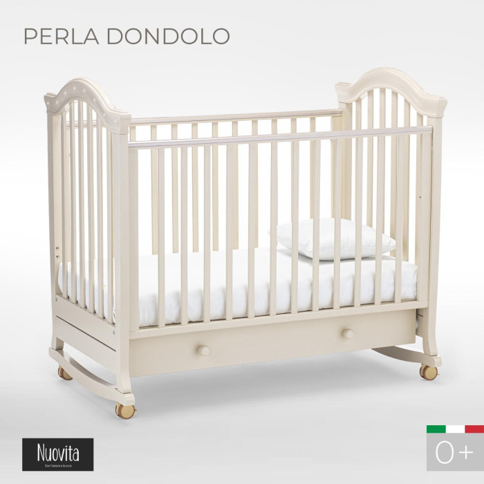 Детские кроватки Nuovita Perla dondolo качалка детские кроватки кедр helen 1 колесо качалка