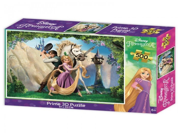 

Prime 3D Puzzle Принцесса Disney (500 элементов), Puzzle Принцесса Disney (500 элементов)