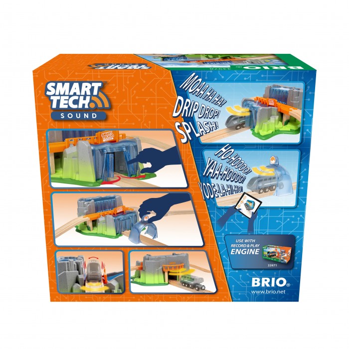 

Brio Smart Tech Sound Тоннель с водопадом, Smart Tech Sound Тоннель с водопадом