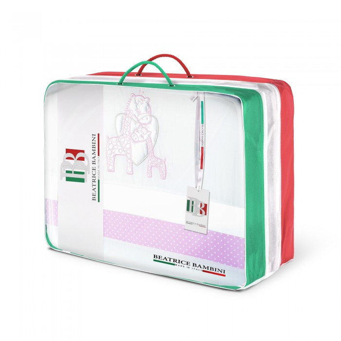 Комплект в кроватку Beatrice Bambini Unico Punto Di Giraffa 120х60 (6 предметов)