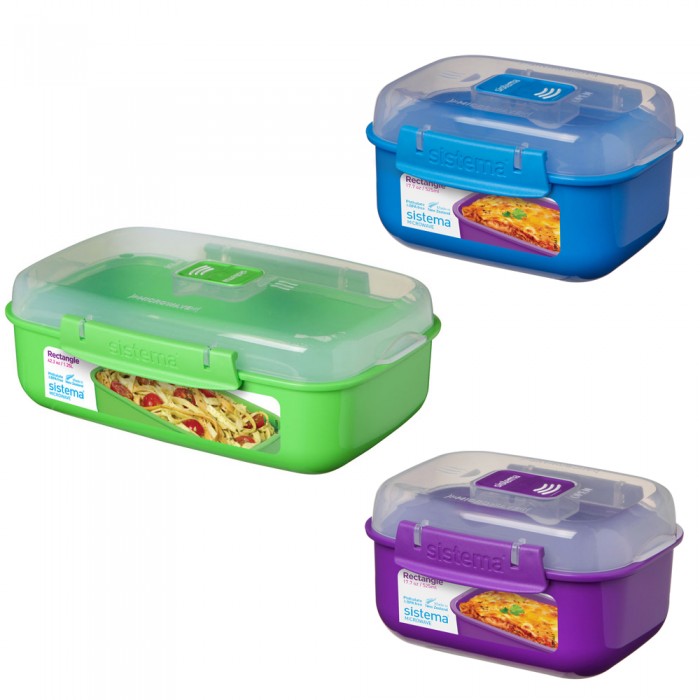 Контейнеры для еды Sistema Набор контейнеров 3 шт. контейнеры для еды sistema набор контейнеров двухсекционных 350 мл 3 шт