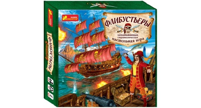 

Ranok-creative Настольная игра Флибустьеры, Настольная игра Флибустьеры