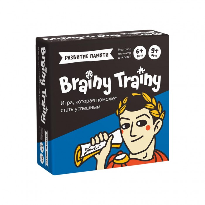 Brainy Trainy Игра-головоломка Развитие памяти игра головоломка logic фабрика подарков 15 карт 3