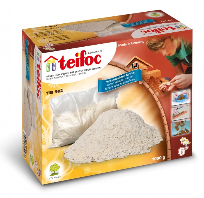 Сборные модели Teifoc Строительный раствор 1 кг цена и фото