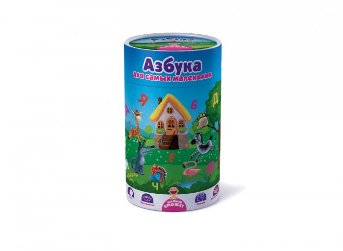 Раннее развитие Vladi toys Азбука для детей в тубусе цена и фото