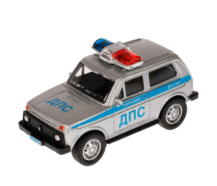 Машины Технопарк Машина металлическая Lada Полиция 12 см