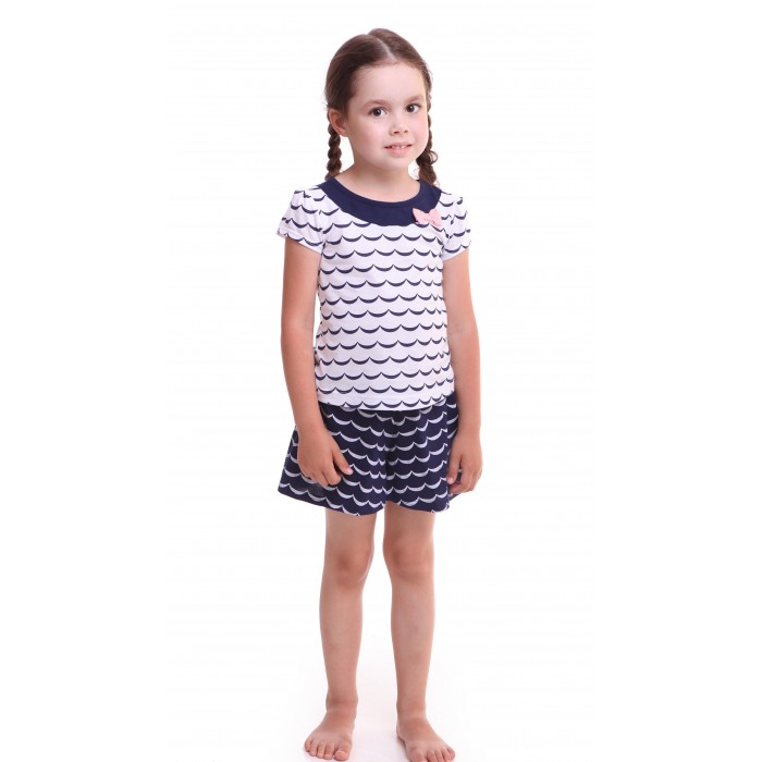 Домашняя одежда Свiтанак Комплект (футболка и юбка-шорты) для девочки Р608693