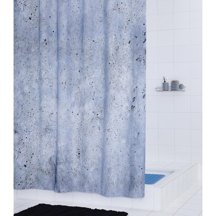  Ridder Штора для ванных комнат Cement 200х180 см - Серый