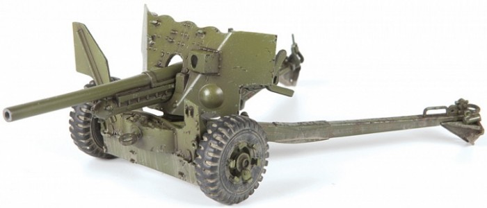 Звезда Сборная модель Британская 6-футовая противотанковая пушка Мк-II