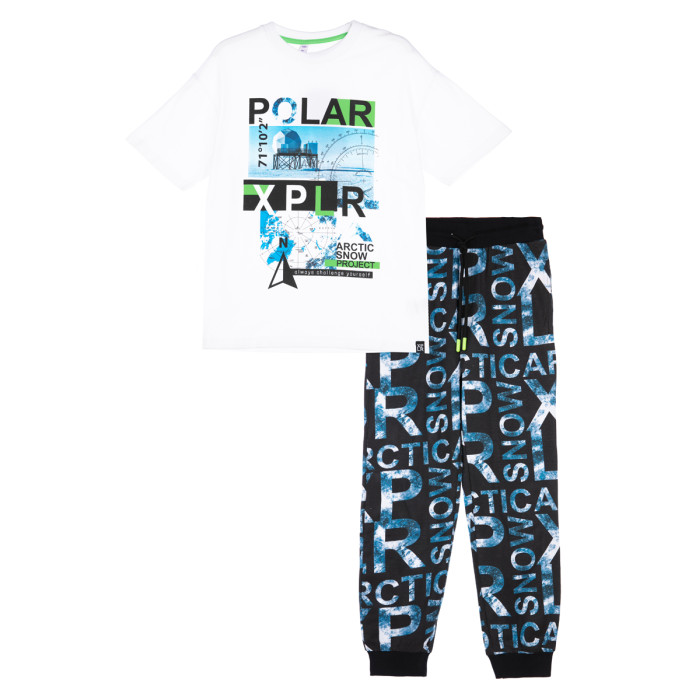

Playtoday Комплект трикотажный для мальчика (Футболка и брюки) Arctic tween boys 32211534, Комплект трикотажный для мальчика (Футболка и брюки) Arctic tween boys 32211534