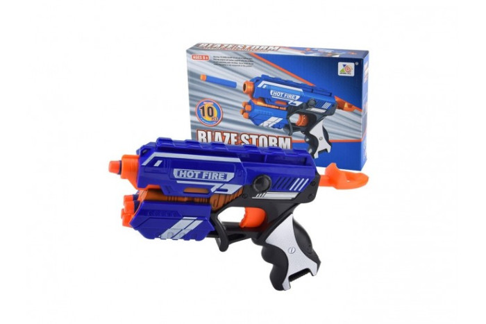 Zecong Toys Пистолет помповый с мягкими пулями Blaze Storm ZC7036