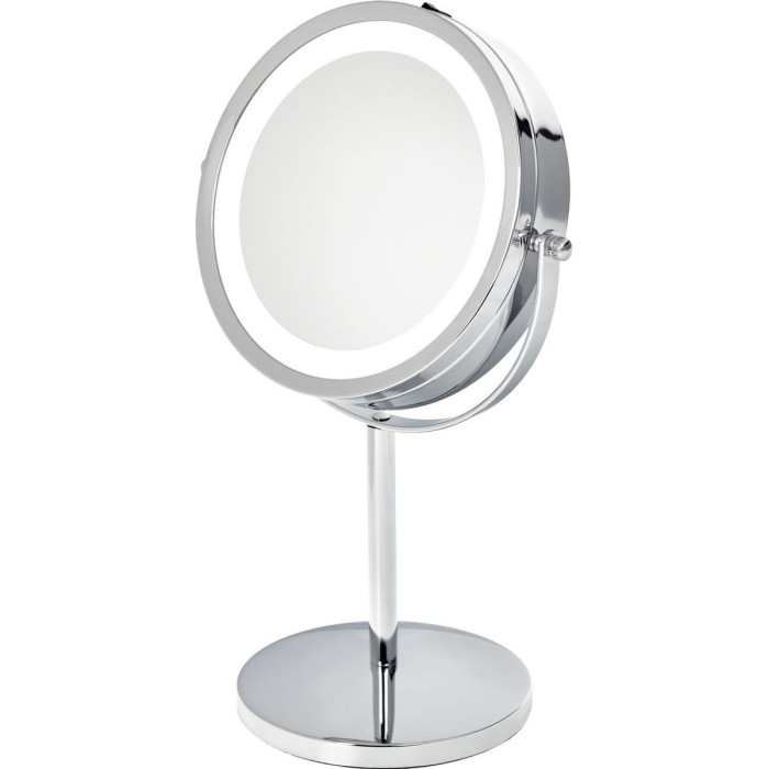 Bradex Двустороннее косметическое зеркало с подсветкой и 5-кратным увеличением