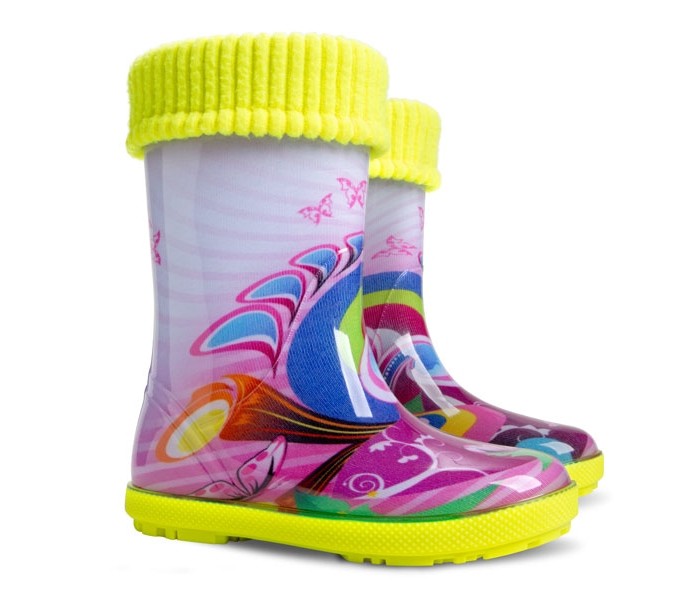 Резиновая обувь Demar Резиновые сапоги для девочки 0448 EA-0449 EA