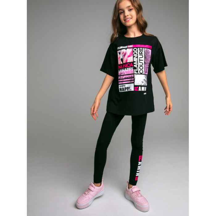

Playtoday Комплект для девочек Flamingo couture tween girls (футболка, легинсы), Комплект для девочек Flamingo couture tween girls (футболка, легинсы)