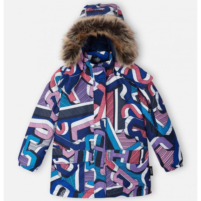 Lassie Зимняя куртка для девочки Seline куртка для сноуборда vr anorak 2000 asphalt grey