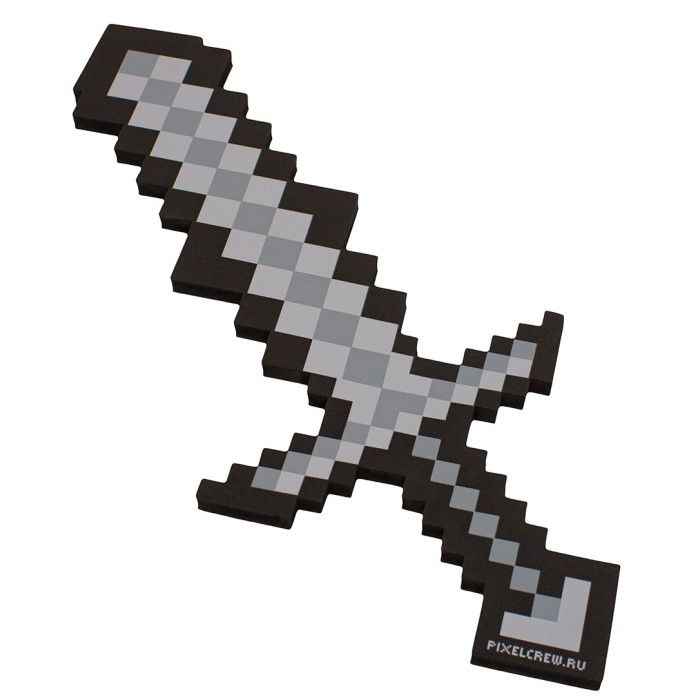 

Pixel Crew Меч пиксельный 8 Бит 60 см, Меч пиксельный 8 Бит 60 см