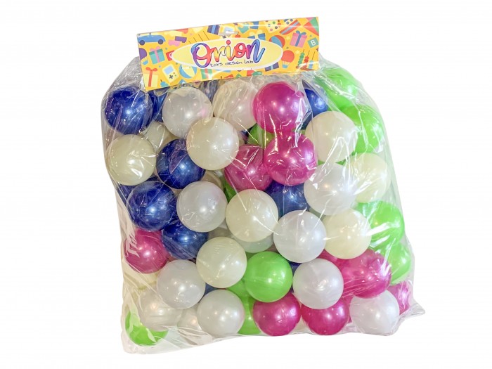 Orion Toys Набор шариков для сухого бассейна перламутровые 7 см 80 шт.