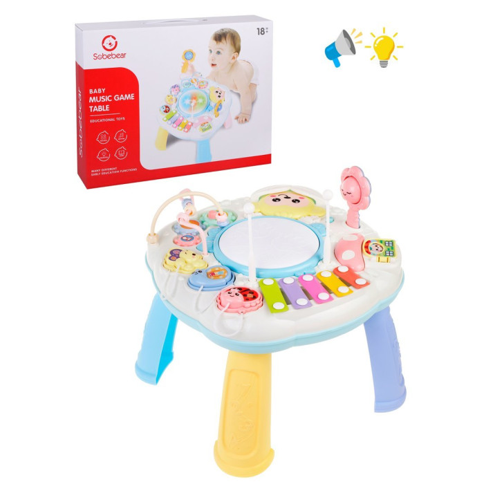 

Игровой центр Наша Игрушка Столик развивающий YL411, Столик развивающий YL411