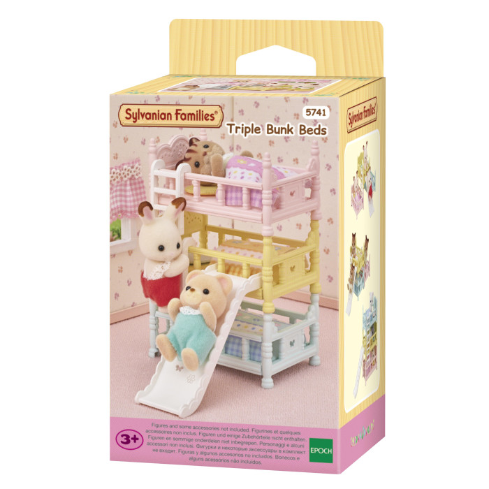 Игровые фигурки Sylvanian Families Трехъярусная кровать