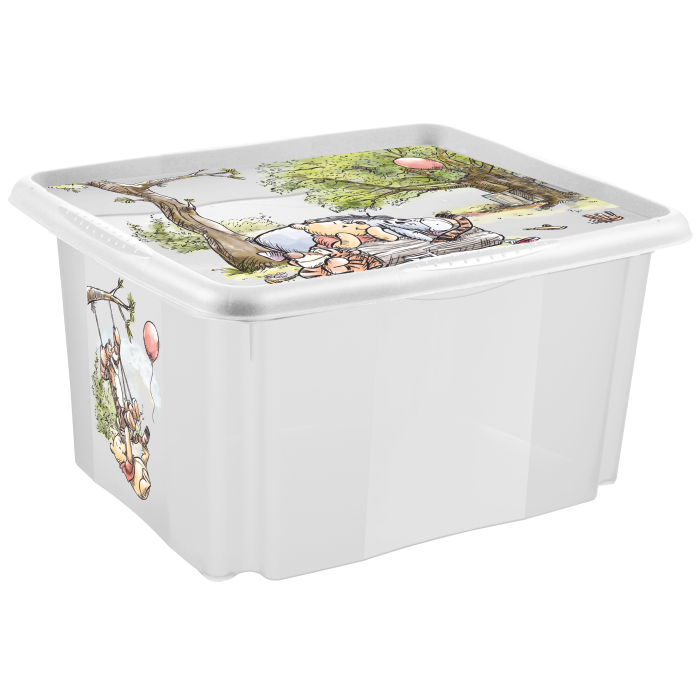 

Keeeper Ящик для игрушек deco-box paulina Winnie the pooh 24 л, Ящик для игрушек deco-box paulina Winnie the pooh 24 л