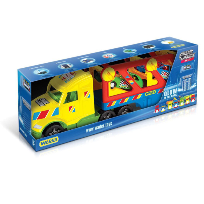 

Wader Magic Truck Basic с авто-купе 79х20х28 см, Magic Truck Basic с авто-купе 79х20х28 см