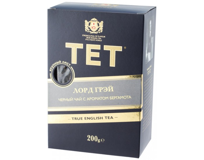  Tet Чай черный байховый листовой Лорд Грей 200 г