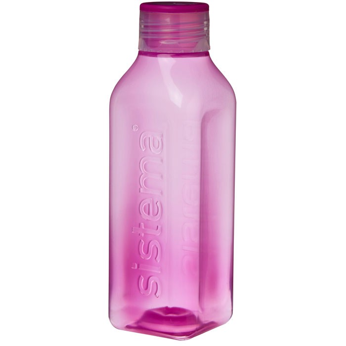 Бутылки для воды Sistema Бутылка квадратная 725 мл спортивная бутылка 560 мл 8 7х7 9х23 см цвета в ассортименте 530 sistema