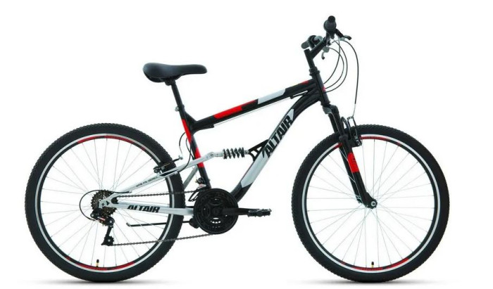 Велосипед двухколесный Altair MTB FS 26 1.0 рост 16