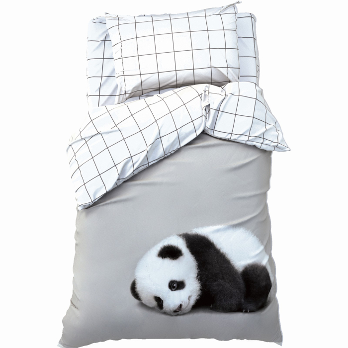 Постельное белье Этель 1.5 спальное Funny panda (3 предмета)