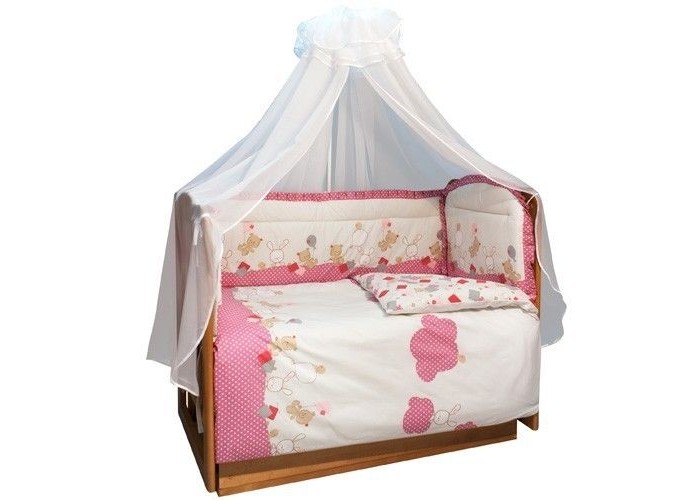 Комплект в кроватку Sonia Kids В уютных облачках (7 предметов)