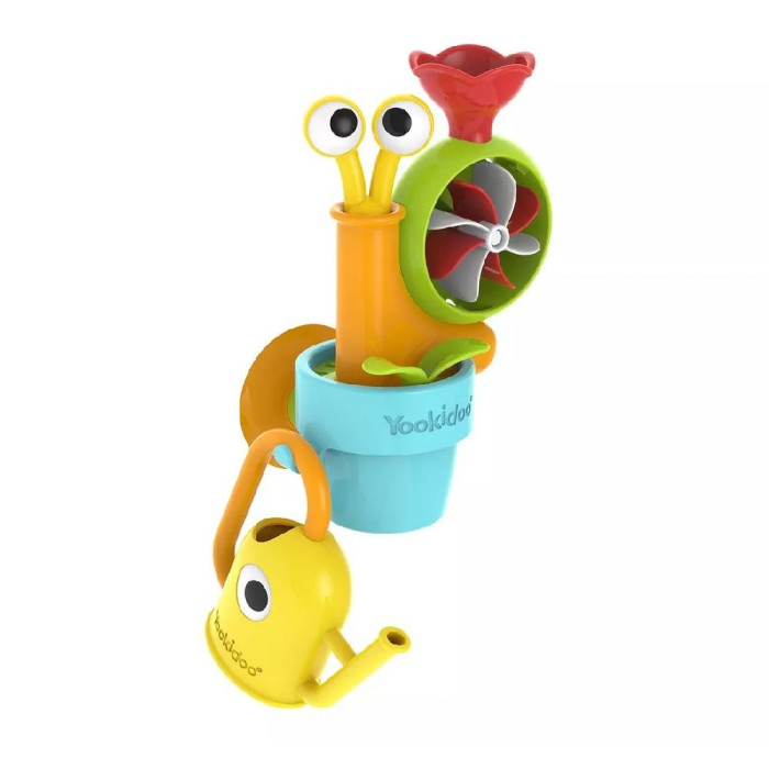 фото Yookidoo игрушка для ванны растущая улитка